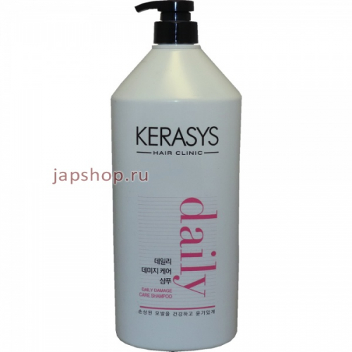 Kerasys Шампунь для ежедневного ухода за сухими и поврежденными волосами, 1500 мл (8801046285602)