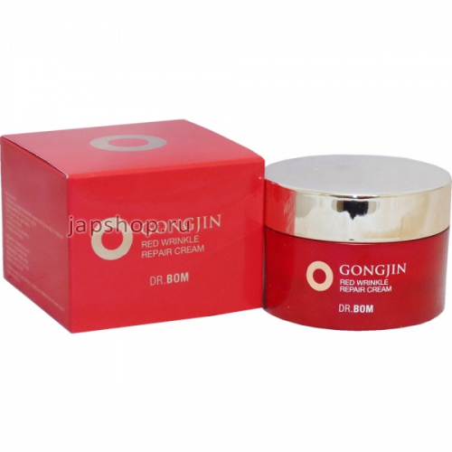 Dr.Bom GongJin Red Омолаживающий крем для лица с растительными экстрактами и экстрактом оленьих рогов, 50 гр (8809569050103)