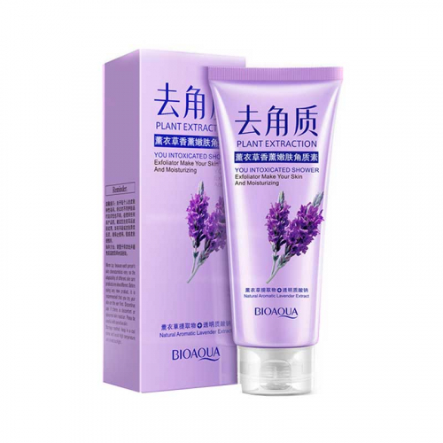 ОЧИЩАЮЩАЯ СКАТКА Bioaqua Lavender Skin Cleanser