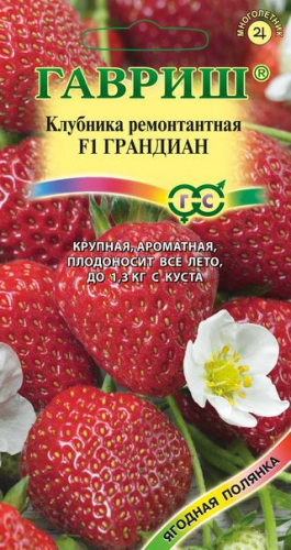 ягоды Клубника Грандиан F1 5 шт ц/п Гавриш (ремонтантная)