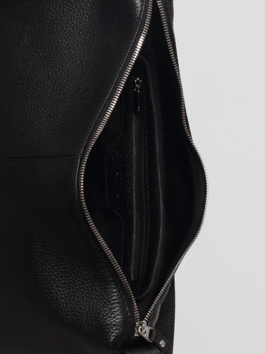 Сумка: Женская кожаная сумка Richet 3189LN 376 Черный