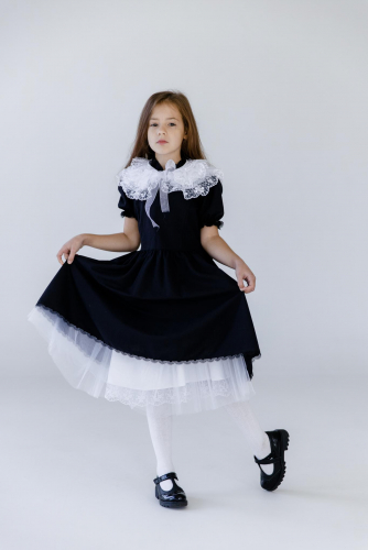 платье для девочки ВЕНДИ черный Л23-24