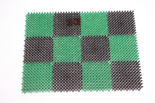 Коврик Травка 42*56 см, Vortex черно-зеленый (23001)