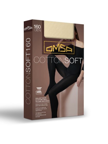 Колготки теплые, Omsa, Cotton Soft 160 оптом