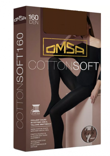 Колготки теплые, Omsa, Cotton Soft 160 оптом