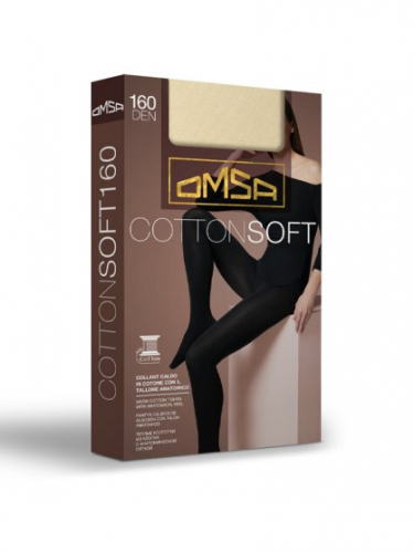 Колготки теплые, Omsa, Cotton Soft 160 оптом