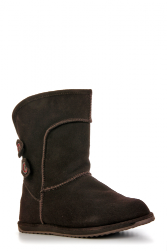 ст. цена11000руб.! Полусапоги EMU AUSTRALIA (K10982CHOCOLATE CHARLOTTE KIDS)