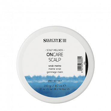 SELECTIVE Скраб с морской солью для кожи головы / ONCARE SCALP 167 мл