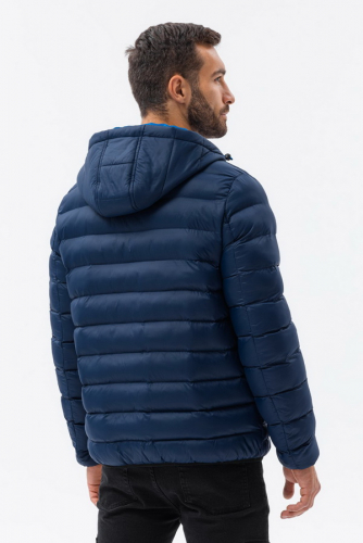 Куртка OMBRE JALP-0120-granatowa