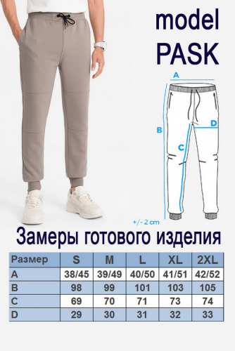 Джоггеры OMBRE PASK-0129-ciemnoniebieskie