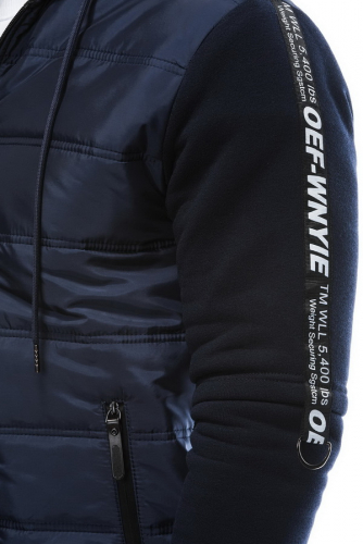 Куртка OMBRE C619-granatowa