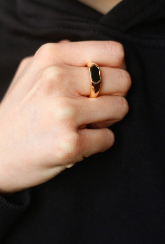 Мужское кольцо МК011