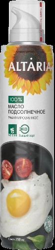 Алтария масло подсолнечное рафинированное дезодорированное 250 мл ...