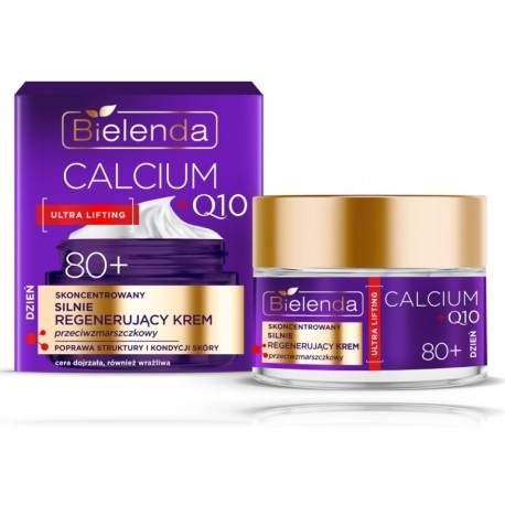 BIELENDA Calcium + Q10 Крем регенерирующий 80+ день 50мл (*6)
