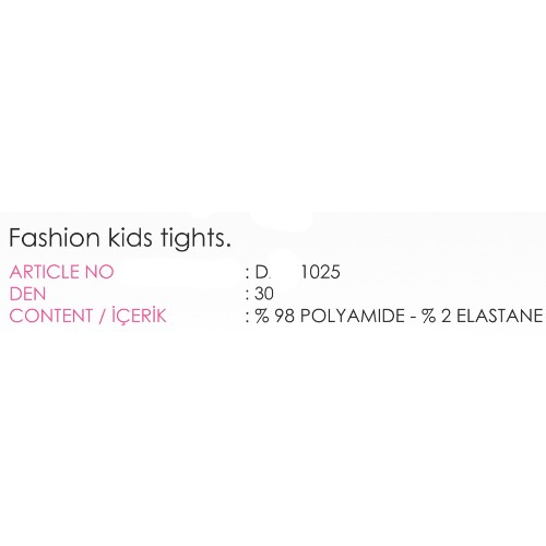 D1025-4 Колготки 