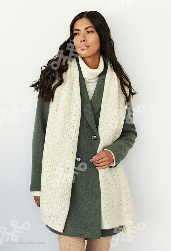 Палантин из 100% монгольской шерсти (арт. 05113)