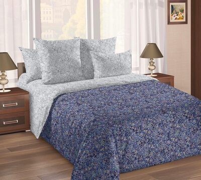 КПБ 2сп перкаль Королевское искушение NEW Фольклор-1 (арт.3200ПН, 3250ПН)