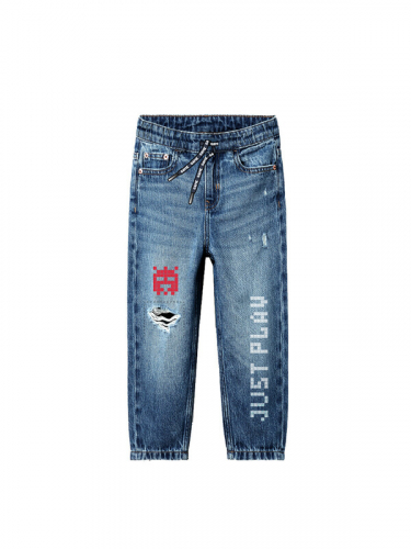  910 р  1692 р     Брюки текстильные джинсовые для мальчиков