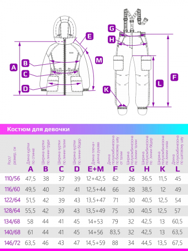 Костюм 7м2424 инжир/латте