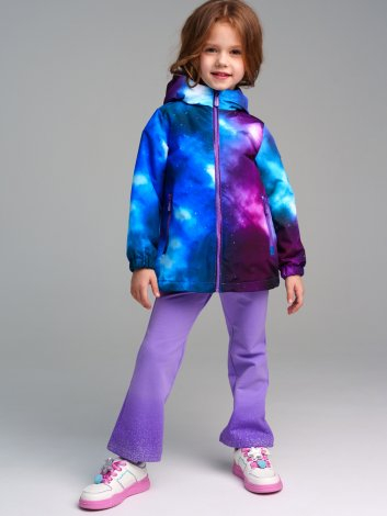  2040 р  3611 р      Куртка текстильная с полиуретановым покрытием для девочек (ветровка)