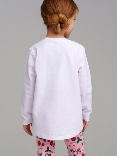  380 р  789 р   Фуфайка трикотажная для девочек (футболка с длинными рукавами)