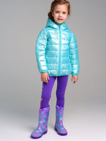  2355 р  2933 р     Куртка текстильная с полиуретановым покрытием для девочек