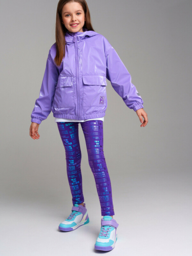  2294 р3611 р    Куртка текстильная с полиуретановым покрытием для девочек (ветровка)