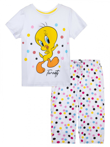  802 р1128 р  Комплект трикотажный для девочек: фуфайка (футболка), брюки