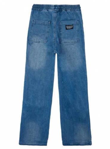  1245 р1805 р   Брюки текстильные джинсовые для девочек