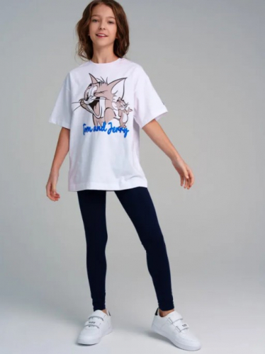  963 р1353 р   Комплект трикотажный для девочек: фуфайка (футболка), брюки (легинсы)