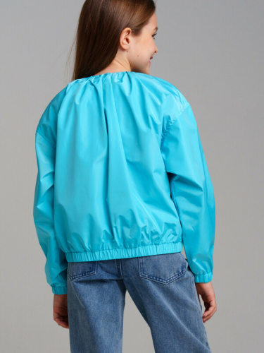  1587 р2820 р    Куртка текстильная с полиуретановым покрытием для девочек (ветровка)