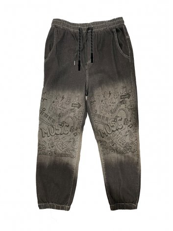 1726 р 2031 р     Брюки текстильные джинсовые для мальчиков