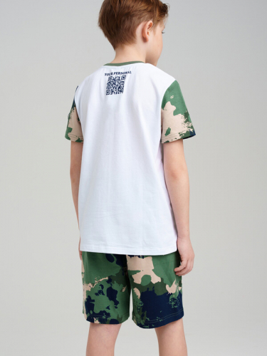 1247 р 1467 р    Комплект трикотажный для мальчиков: фуфайка (футболка), шорты