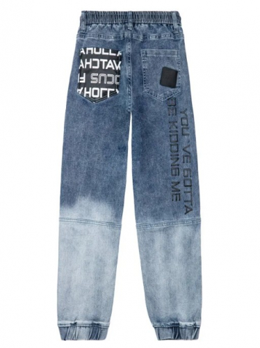  1228 р1918 р    Брюки текстильные джинсовые для мальчиков