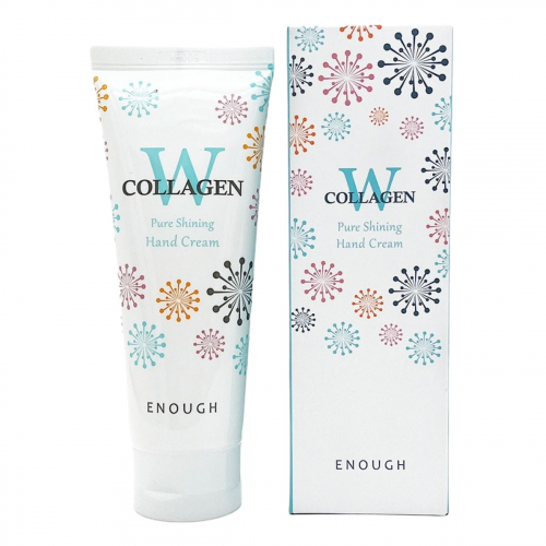 Enough Крем для рук с коллагеном / W Collagen Pure Shining Hand Cream, 100 мл
