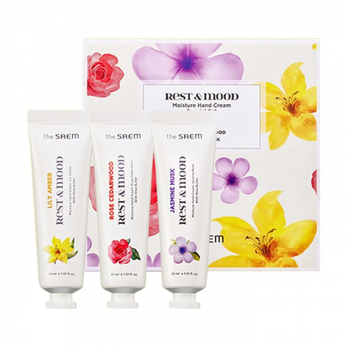Набор кремов для рук Rest & Mood Moisture Hand Cream Special Set 3шт по 30мл