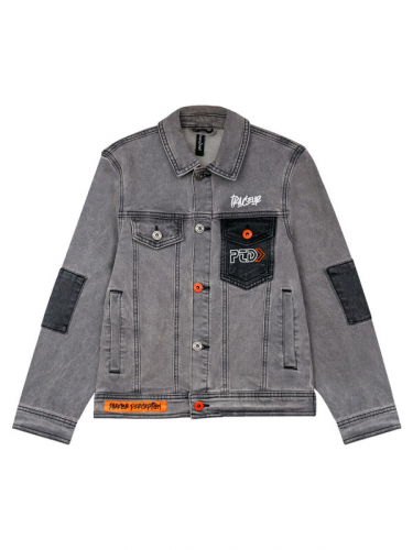 1722 р2595 р   Куртка текстильная джинсовая для мальчиков
