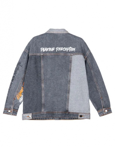 1439 р2595 р    Куртка текстильная джинсовая для мальчиков