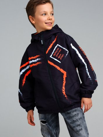  2165 р3836 р     Куртка текстильная с полиуретановым покрытием для мальчиков (ветровка)
