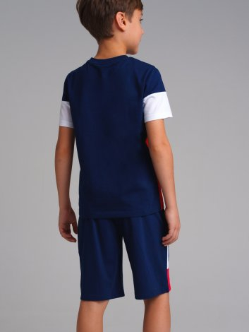 1342 р 1579 р     Комплект трикотажный для мальчиков: фуфайка (футболка), шорты