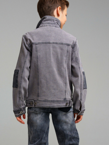 1550 р2595 р   Куртка текстильная джинсовая для мальчиков
