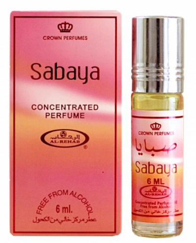 Al-Rehab Concentrated Perfume SABAYA (Масляные арабские духи САБАЯ Аль-Рехаб), 6 мл.