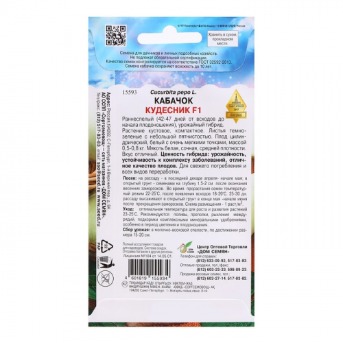 Семена Кабачок 