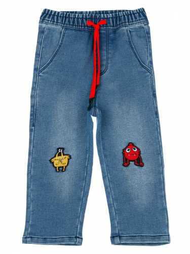 653 р 1353 р    Брюки детские текстильные джинсовые для мальчиков