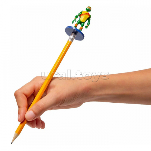 Фигурка- Игрушка-топпер на карандаш 7 см, 12 видов Черепашки-ниндзя