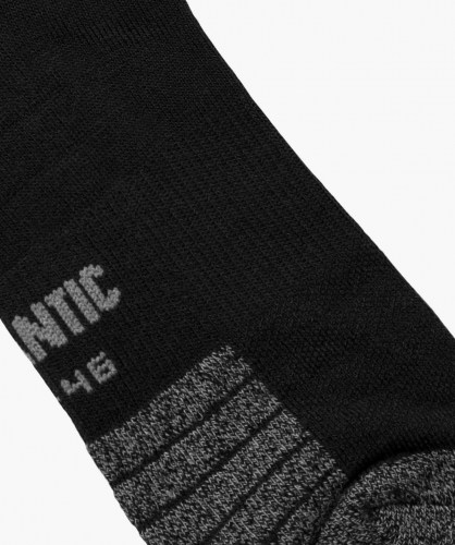  192 р  256р Мужские носки стандартной длины Atlantic, 1 пара в уп., хлопок, черные, MC-003