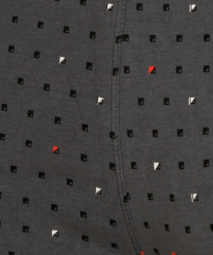  1123 р  1539р Мужские трусы шорты Atlantic, набор из 3 шт., хлопок, черные + темный хаки + хаки, 3MH-025/12