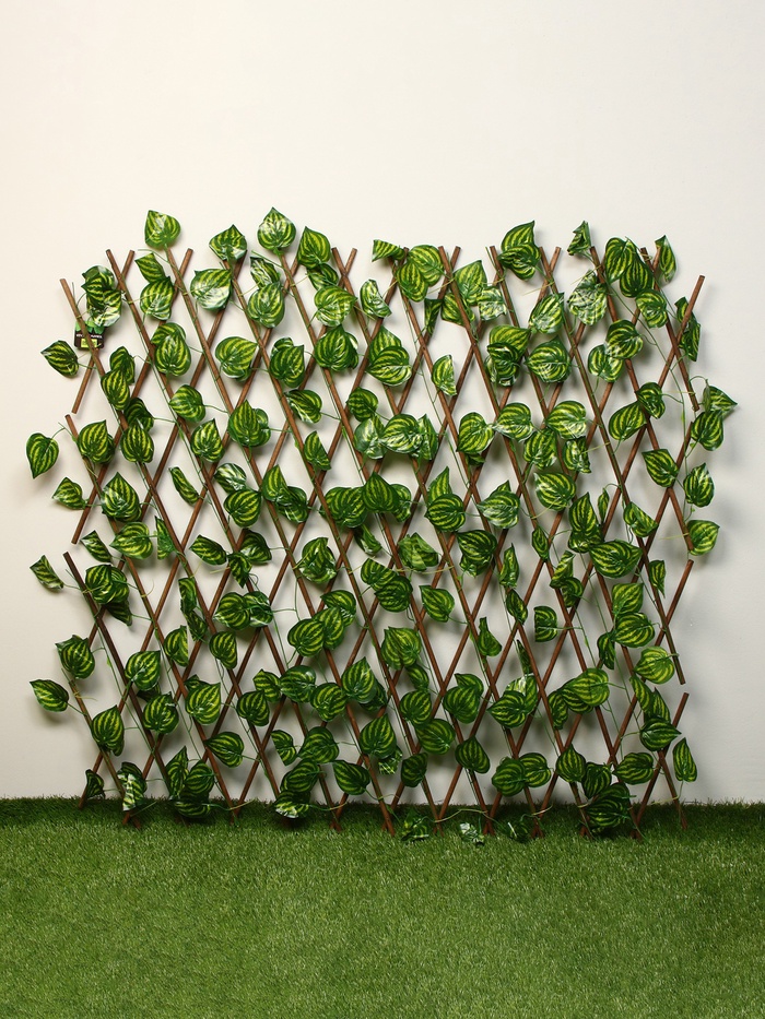 Ограждение декоративное, 175 × 70 см, «Лист осины», Greengo