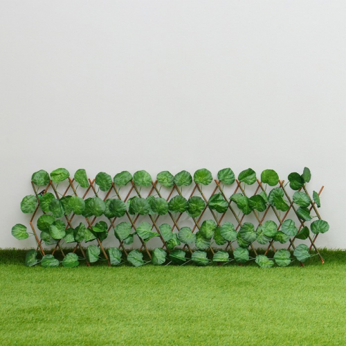 Ограждение декоративное, 110 × 40 см, «Лист ольхи», Greengo
