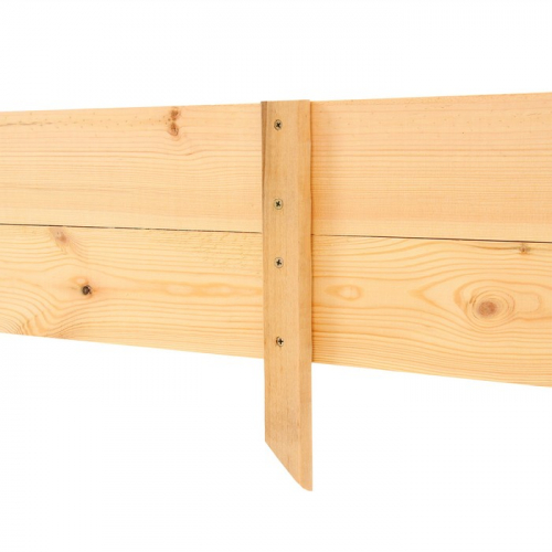 Грядка деревянная, 200 × 100 × 22 см, Greengo